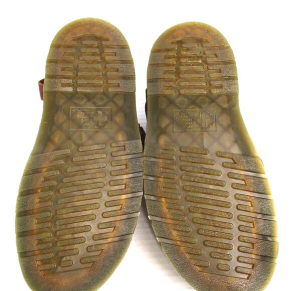 New DR. MARTENS Jorge II Faux Fur Lined Leather Slingback Mules Unisex M8 / W10 - Picture 10 of 10